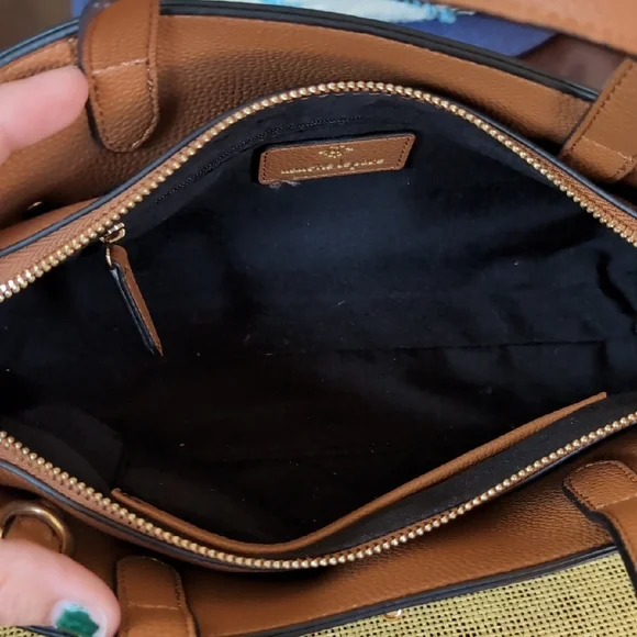 Nanette Lepore Black and Tan Purse - Picture 10 of 16